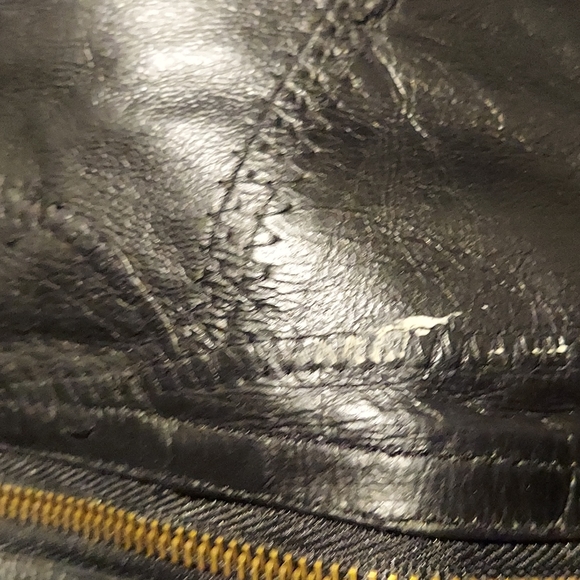 Men's Genuine Leather (Black) Jacket - Picture 4 of 8